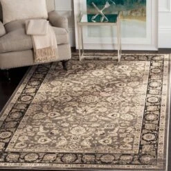 Laci Accent Rug - Taupe/Black (4'x5'7") - Safavieh -Safavieh GUEST 0a2af24c 1685 4fc5 b53d 6c3098919107