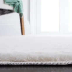 Faux Rabbit Fur FRF500 Power Loomed Machine Washable Area Rug - Safavieh -Safavieh GUEST 101435ab 1cea 4f23 8f1d 121ac274a2a2