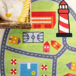 Kids Playhouse KPH202 Power Loomed Area Rug - Safavieh -Safavieh GUEST 1bcadc7e d20c 4e28 8517 08bb04228a2d