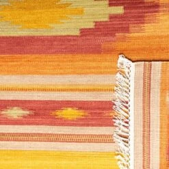 2'3"x14' Geometric Design Woven Runner Brown - Safavieh -Safavieh GUEST 2606530c 9d2c 487a b69e bc0367a0f4b7