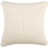 Diamond Loop Pillow - Natural - 20" X 20" - Safavieh -Safavieh GUEST 34d2eaec 9c96 4bfb befe 066b4fa7ed4a