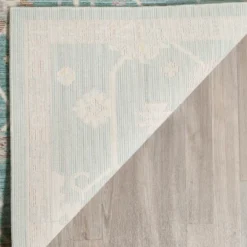 3'x5' Floral Loomed Accent Rug Steel Blue - Safavieh -Safavieh GUEST 3fd12148 7033 4c70 a96a 245c15041b36