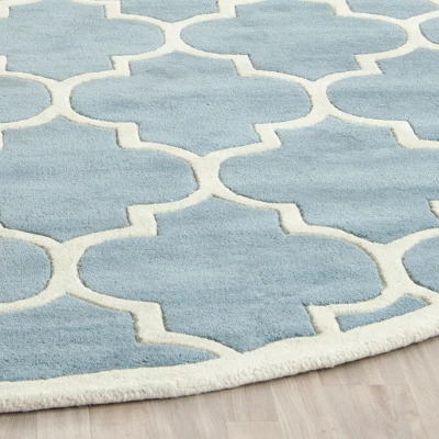Brandy Quatrefoil Design Tufted Area Rug - Safavieh 3 Brandy Quatrefoil Design Tufted Area Rug - Safavieh