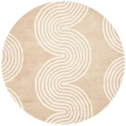 Erika Wave Tufted Accent Rug - Safavieh -Safavieh GUEST 4eebc9ad 9347 4f37 a25b 7c158442929d