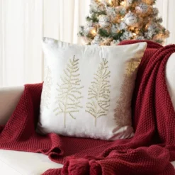 Seasons Tree Pillow - Safavieh -Safavieh GUEST 591b29cc 4add 45ff baa2 60fd51775437