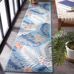 Cabana CBN451 Power Loomed UV Resistant Indoor/Outdoor Rugs - Safavieh -Safavieh GUEST 5c300a3b 5b24 4957 bd68 a619fc26641e