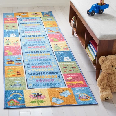 Kids Playhouse KPH224 Power Loomed Area Rug - Safavieh 3 Kids Playhouse KPH224 Power Loomed Area Rug - Safavieh