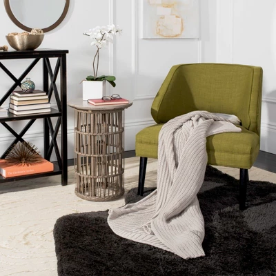 Bella Gigi Knit Throw Blanket - Palewisper - 50" X 60" - Safavieh 3 Bella Gigi Knit Throw Blanket - Palewisper - 50" X 60" - Safavieh