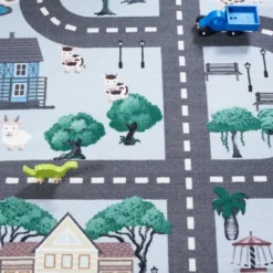 Kids Playhouse KPH235 Power Loomed Area Rug - Safavieh -Safavieh GUEST 70c37fb7 4b38 4dee 9263 5ebd96763c76