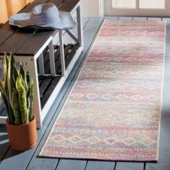 Summer SMR498 Power Loomed Indoor And Outdoor Area Rug - Safavieh