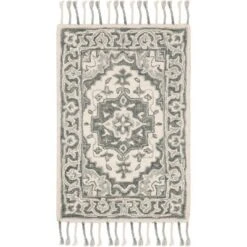 Ann Medallion Tufted Area Rug Light - Safavieh -Safavieh GUEST 7e09c06c 767e 4921 99db 7743058b4dfa