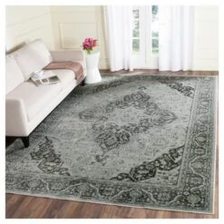 Burton Vintage Loomed Rug - Safavieh -Safavieh GUEST 809280e0 eecd 4ffd 93fd 80d03ccdd387