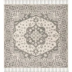 Ann Medallion Tufted Area Rug Light - Safavieh -Safavieh GUEST 899acf43 eb18 4a22 b366 802b5335c9d8