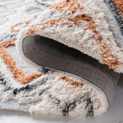 Casablanca CSB618 Hand Tufted Moroccan Shag Area Rug - Safavieh -Safavieh GUEST 8bdb095d 55cc 47cf 81d5 60e194d1b02f