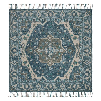 Mildred Medallion Tufted Accent Rug - Safavieh 8 Mildred Medallion Tufted Accent Rug - Safavieh - Image 6