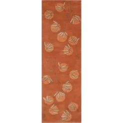 Telford Floral Tufted Rug Orange - Safavieh -Safavieh GUEST 97055622 bce5 4799 8636 2ec390b8b46d