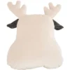 Reno Reindeer Pillow - Off-White/Gray - 12" X 12" - Safavieh -Safavieh GUEST 9dcffa2e fbe8 4ec3 bb44 d6962843b238