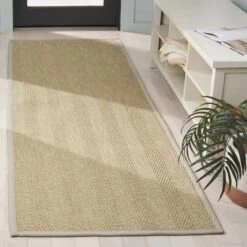 Napa Faux Sisal Herringbone Weave NFS101 UV Resistant, Stain Resistant, Soft Surface, Non-Shedding Indoor/Outdoor Rugs - Safavieh