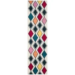 Doreen Geometric Loomed Area Rug - Safavieh -Safavieh GUEST ae9f4d0c 3f6a 4ae0 b186 598829b23544