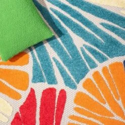 Cabana CBN356 Power Loomed UV Resistant Indoor/Outdoor Rugs - Safavieh -Safavieh GUEST b90e8dc8 2d04 4d08 832b 13a7032e0693