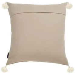 Celine Tree Pillow - Beige - 18"x18" - Safavieh