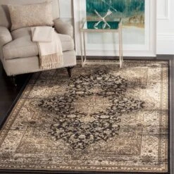 Makana Accent Rug - Black/Ivory (4'x5'7") - Safavieh -Safavieh GUEST c5a623ce 70c0 4a64 8a07 557ac0743e62