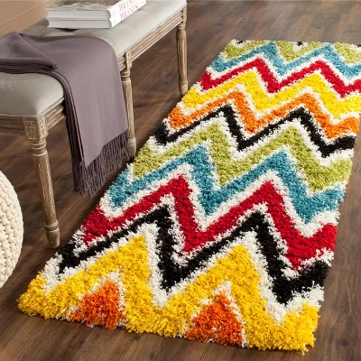 Shag Kids SGK567 Power Loomed Area Rug - Safavieh 3 Shag Kids SGK567 Power Loomed Area Rug - Safavieh