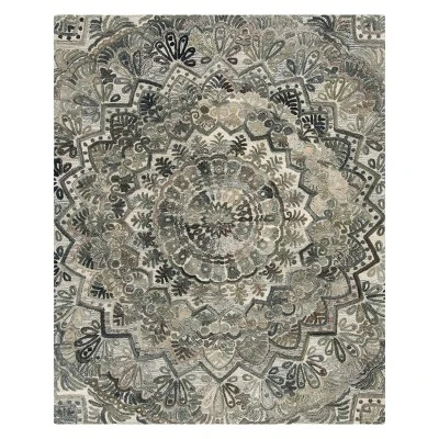Lilly Medallion Tufted Rug - Safavieh 8 Lilly Medallion Tufted Rug - Safavieh - Image 6