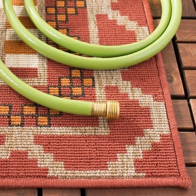 Veranda VER096 Power Loomed Indoor/Outdoor Area Rug - Safavieh 4 Veranda VER096 Power Loomed Indoor/Outdoor Area Rug - Safavieh - Image 2