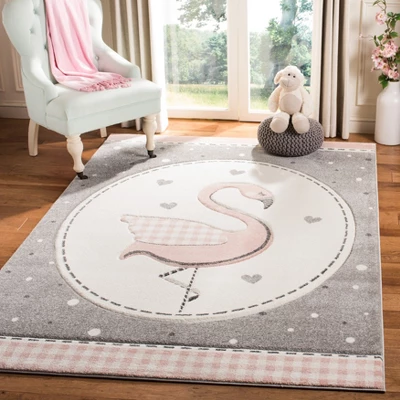 Carousel Kids CRK154 Power Loomed Area Rug - Safavieh 3 Carousel Kids CRK154 Power Loomed Area Rug - Safavieh