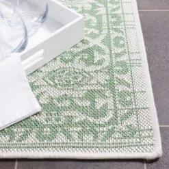 Bermuda BMU813 Machine Washable UV Resistant Stain Resistant Non-Shedding Power Loomed Indoor/Outdoor Rugs - Safavieh -Safavieh GUEST da37b1eb 3639 4811 857c 535e1d571c63