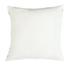 Arya Pillow - Beige/Navy - 20" X 20" - Safavieh -Safavieh GUEST dabd1f4d c4de 4de4 9923 f766870c695b