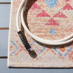 Summer SMR420 Power Loomed Indoor And Outdoor Area Rug - Safavieh -Safavieh GUEST ebb038bd 1d65 4ac9 99e4 838867b736b0