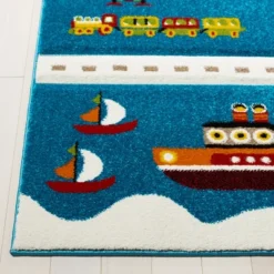 Carousel Kids CRK197 Power Loomed Area Rug - Safavieh -Safavieh GUEST edda9879 463f 483d a60b fcbfef9856eb