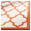 8'X10' Rectangle Outdoor Patio Rug Beige/Orange - Safavieh -Safavieh GUEST ee1fba35 6895 43e1 b12a 02b51d8f052f