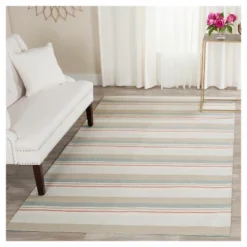 Malta Stripe Flatweave Woven Area Rug - Safavieh -Safavieh GUEST f6302e80 eab2 4861 b7e3 f9818c69b2cd