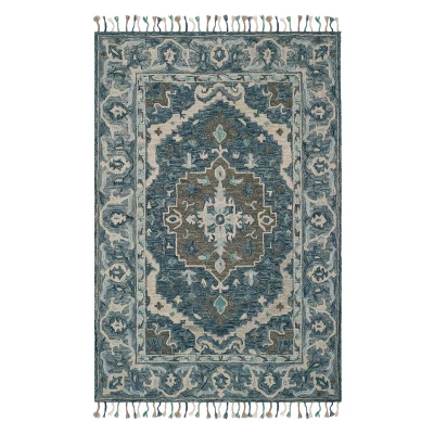 Mildred Medallion Tufted Accent Rug - Safavieh 7 Mildred Medallion Tufted Accent Rug - Safavieh - Image 5
