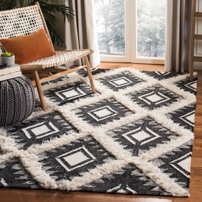 Kenya KNY453 Hand Woven Global Area Rug - Safavieh 3 Kenya KNY453 Hand Woven Global Area Rug - Safavieh